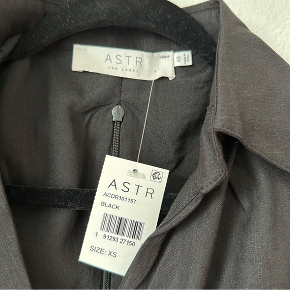 NWT Astr Fresca Cutout Bodycon Mini Dress in Black sz XS - Picture 6 of 7